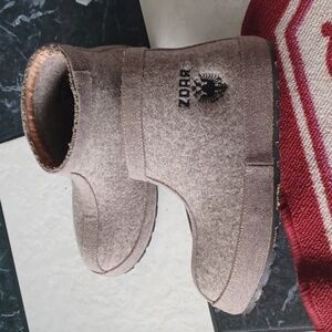 ZDAR Sascha Natural Wool, Women’s Boots Germany, Sz 40